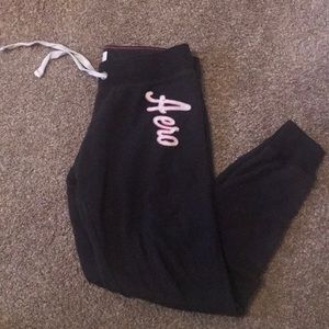 Black Aeropostale sweats
